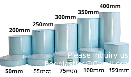 Emballages de qualité médicale étanchéité thermique stérilisation sac à rouleaux emballage en papier dentaire sac stérilisé étanchéité