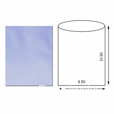 Sacs à emballage rétrécissant, matériaux en PVC rétrécissants par chaleur 100 paquets 8 x 10 pouces Sacs pour bombes de bain, barres de savon