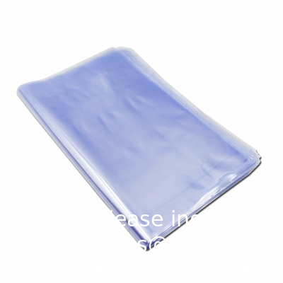 Sacs à emballage rétrécissant, matériaux en PVC rétrécissants par chaleur 100 paquets 8 x 10 pouces Sacs pour bombes de bain, barres de savon
