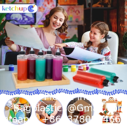 Bouteilles en plastique de 8 oz, distributeur d'huile claire Applicateur de bouteille goutteuse avec bouchon supérieur tordu