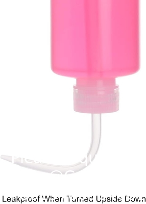Bouteille de lavage chimique, 2 paquets de plastique de sécurité, bouteille de lavage de laboratoire, LDPE à bouche étroite, 1000 ml / 2 bouteille