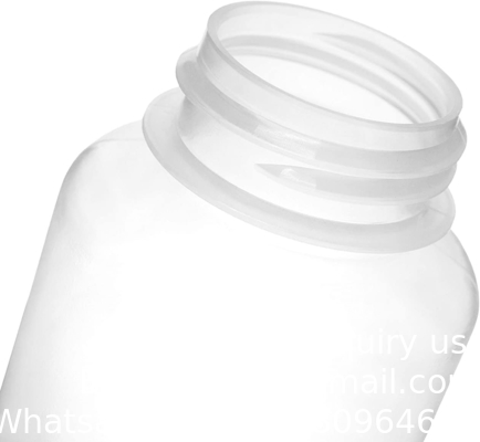 Bouteille de réactif en polypropylène à large bouche de qualité de laboratoire, contenant de bouteille vide en plastique de 2 oz avec bouchon