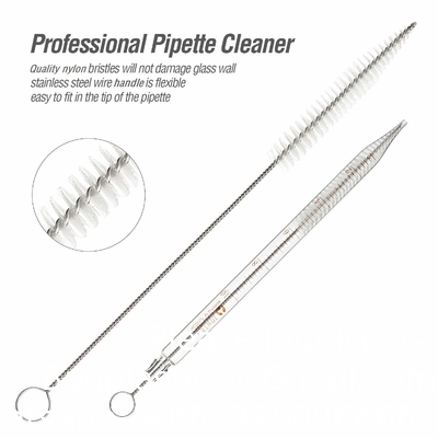 Gouttelier de médecine gradué en verre Pipettes Gouttelier de laboratoire avec capuchon en caoutchouc bleu et échelle (3 ml (2 paquets))