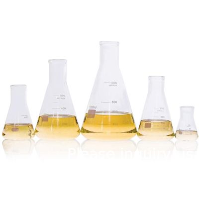 Flacon Erlenmeyer à bouche étroite avec bouchon en caoutchouc Flacon en verre 5 pièces, flacon Erlenmeyer à bouche étroite, borosilicate