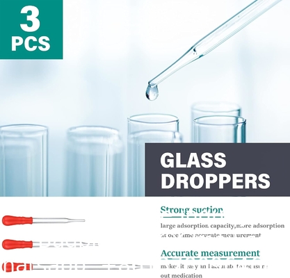 Ensemble de bouteilles en verre ou en plastique, bouteilles de laboratoire épaisses (10 ml, 25 ml, 50 ml, 100 ml), bouteille