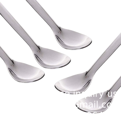 Spatula de laboratoire en acier inoxydable Micro-scoop réactif de laboratoire de mélange Spatula de 22 cm de long échantillonnage cuillère