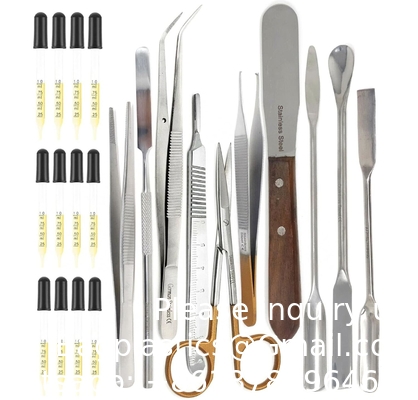 Kit de machine de remplissage de capsules pour le remplissage de pilules Cuillères de micro-laboratoire Outil de spatule pour les capsules de gel