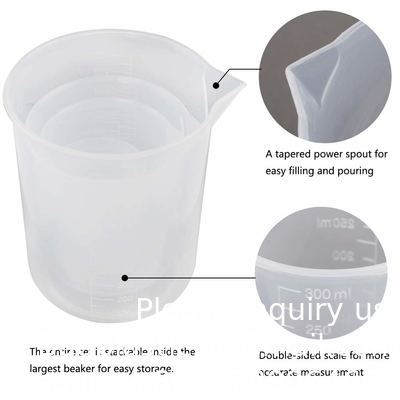 Bouteilles et bols en plastique 5 pipettes de 10 ml de 25 ml de 50 ml de 100 ml de bouteilles de 50 ml de 100 ml de 250 ml de 500 ml de 1000 ml