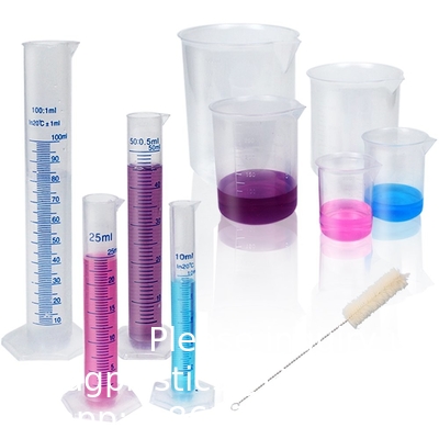 Bouteilles et bols en plastique 5 pipettes de 10 ml de 25 ml de 50 ml de 100 ml de bouteilles de 50 ml de 100 ml de 250 ml de 500 ml de 1000 ml