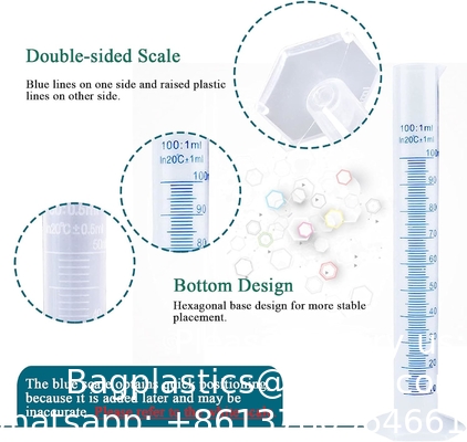 Bouteilles et bols en plastique 5 pipettes de 10 ml de 25 ml de 50 ml de 100 ml de bouteilles de 50 ml de 100 ml de 250 ml de 500 ml de 1000 ml
