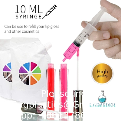 Seringues 10 ml 100 paquets Petite seringue en plastique avec bouchon de pointe, Seringuette de mesure, Seringuette orale Laboratoires scientifiques, Nourrissage