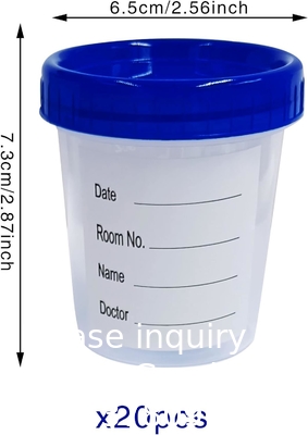 Coupe à échantillon jetable en silicone de haute qualité, stérile, enveloppée individuellement