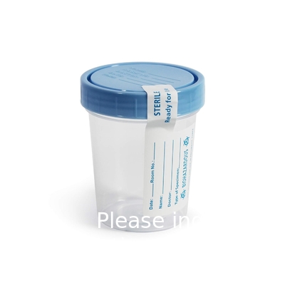 Coupe à échantillon jetable en silicone de haute qualité, stérile, enveloppée individuellement