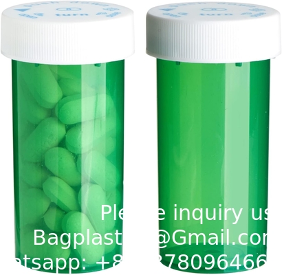 250 flacons de comprimés vides avec capuchon, flacons de médicaments en plastique de 13 drams pour médicaments sur ordonnance, compléments alimentaires