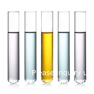 Tubes d'essai, 50 ml - Borosilicate 3,3 verre - Pares épaisses de 1,2 mm, bord perlé - Durabilité thermique et chimique supérieure