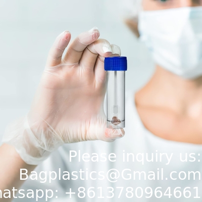Récipient de prélèvement d'échantillons de 25 à 30 ml, réactif Pré-remplissage Préparation d'échantillon