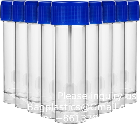 Récipient de prélèvement d'échantillons de 25 à 30 ml, réactif Pré-remplissage Préparation d'échantillon