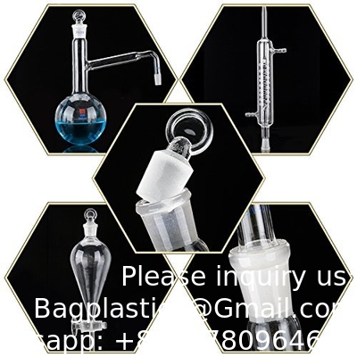 Distillateur Distillation pour faire votre propre huile essentielle, moonshine, 3.3 Boro Alcool Distillateur Laboratoire de chimie Verres