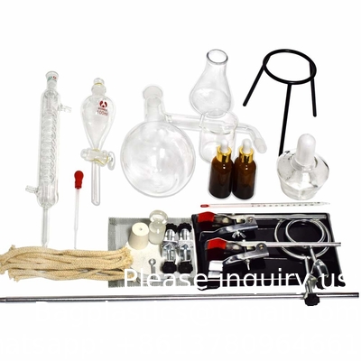 Distillateur Distillation pour faire votre propre huile essentielle, moonshine, 3.3 Boro Alcool Distillateur Laboratoire de chimie Verres