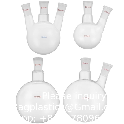 Produits en verre de laboratoire 24/40 Produits en verre de chimie 32 PCS Produits en verre de laboratoire Kit de distillation Séparation