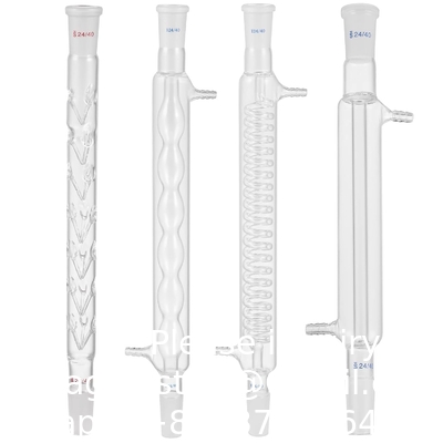 Produits en verre de laboratoire 24/40 Produits en verre de chimie 32 PCS Produits en verre de laboratoire Kit de distillation Séparation