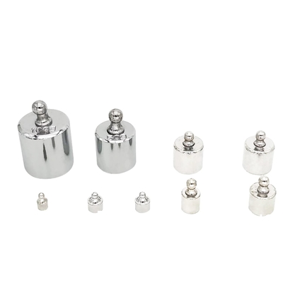Étalonnage de la balance de l'échelle ensemble de poids avec cas-10-500g (8 pièces: 10g,20g,20g,50g,100g,100g,200g,500g) 8 pièces est de 1000 grammes