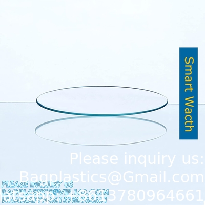 Couvertures de montres à verres résistantes aux températures élevées Couvertures pour laboratoires scientifiques Équipement de montres en verre