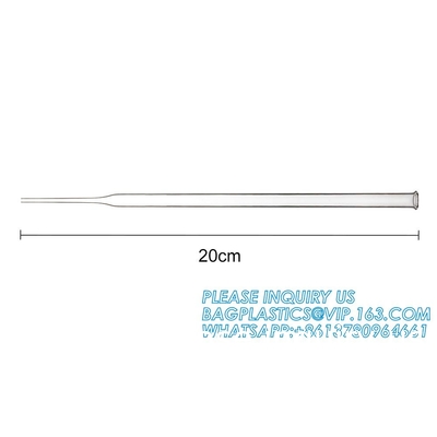 Pipettes à goutte à goutte en verre, pipettes à goutte à goutte en verre borosilicate épais 3 ml Pipettes de transfert de liquide non gradué pour laboratoire