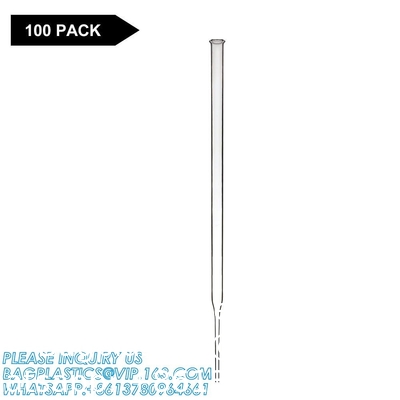 Pipettes à goutte à goutte en verre, pipettes à goutte à goutte en verre borosilicate épais 3 ml Pipettes de transfert de liquide non gradué pour laboratoire