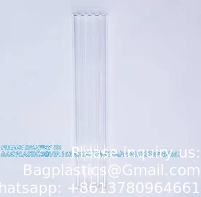 Tubes de soufflage en borosilicate de verre de 10 pièces de 4 pouces de long 12 mm OD 2 mm épaisseur de paroi Tubes, tubes clairs pour art bricolage