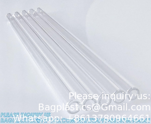 Tubes de soufflage en borosilicate de verre de 10 pièces de 4 pouces de long 12 mm OD 2 mm épaisseur de paroi Tubes, tubes clairs pour art bricolage