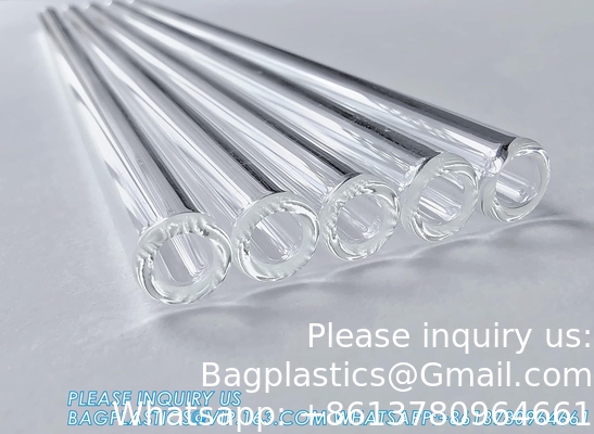 Tubes de soufflage en borosilicate de verre de 10 pièces de 4 pouces de long 12 mm OD 2 mm épaisseur de paroi Tubes, tubes clairs pour art bricolage