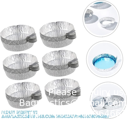 Barques de pesage en aluminium plateaux de mélange de feuilles liquides plateaux de pesage en aluminium plaque de pesage réutilisable