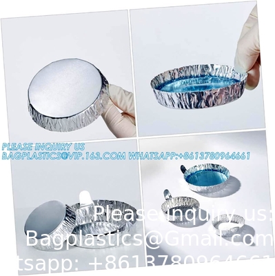 Barques de pesage en aluminium plateaux de mélange de feuilles liquides plateaux de pesage en aluminium plaque de pesage réutilisable