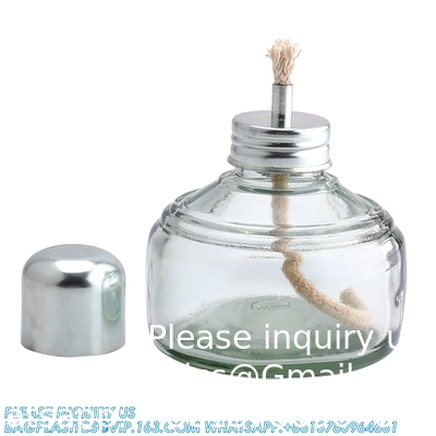 Ensemble de lampes à alcool en verre pour laboratoire Lampes à brûleur d'alcool 150 ml Lampes à alcool en verre et kit de support incluant lampe à alcool, trépied