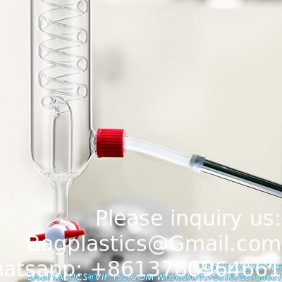 Laboratoire de chimie de distillation Tubes de verre Tubes de verre Laboratoire de chimie Tubes Allihn Condensateur Extracteur de verre Soxhlet