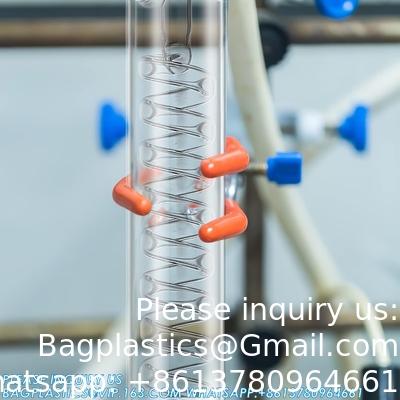 Laboratoire de chimie de distillation Tubes de verre Tubes de verre Laboratoire de chimie Tubes Allihn Condensateur Extracteur de verre Soxhlet