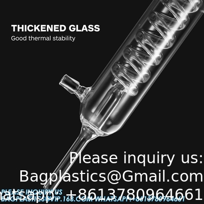 Laboratoire de chimie de distillation Tubes de verre Tubes de verre Laboratoire de chimie Tubes Allihn Condensateur Extracteur de verre Soxhlet