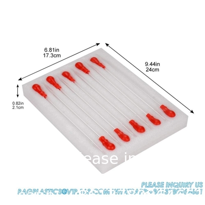 Pipettes à goutte à goutte en verre, pipettes à goutte à goutte en verre borosilicate épais 3 ml Pipettes à transfert de liquide non graduées