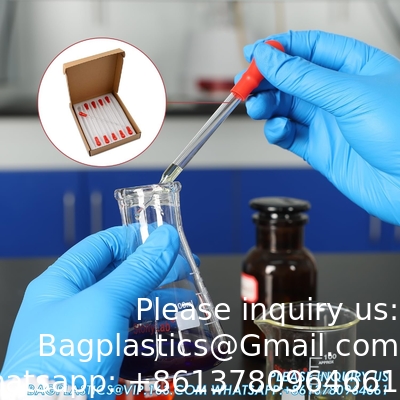 Pipettes à goutte à goutte en verre, pipettes à goutte à goutte en verre borosilicate épais 3 ml Pipettes à transfert de liquide non graduées
