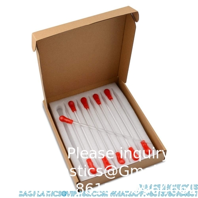 Pipettes à goutte à goutte en verre, pipettes à goutte à goutte en verre borosilicate épais 3 ml Pipettes à transfert de liquide non graduées
