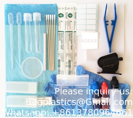 Kit de préparation des diapositives pour microscope tout-en-un Kit de préparation des diapositives pour microscope - Essai de l'échantillon essentiel de l'étudiant