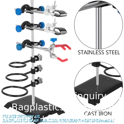 Ensemble de matériaux métalliques de qualité de laboratoire - support de support matériel de fer de qualité supérieure support de support de laboratoire