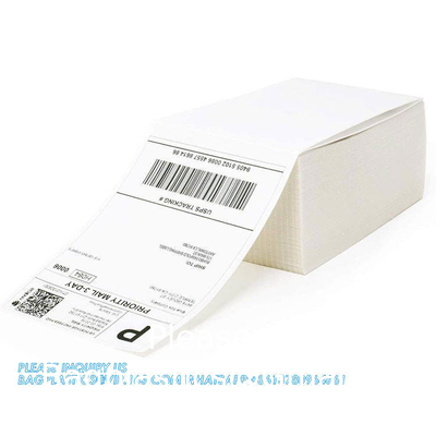 Imprimante d'étiquettes thermiques 4x6 USB, Imprimante d'étiquettes de code-barres pour bureau Pour expédier des colis à domicile Petite entreprise
