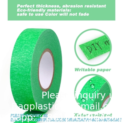 Tape d'étiquetage de laboratoire Variété Pack 500 pouces de long x 3/4 pouces de largeur Tape d'étiquetage de laboratoire 5 Tape de couleur assortie