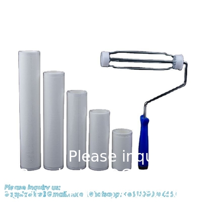 Nettoyage de plancher et de plafond à haute adhérence réutilisable Lavable Silicone collant Lint Roller collant adhésif caoutchouc poussière de silicium