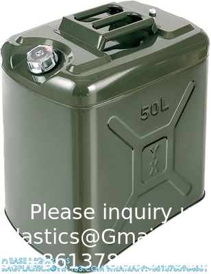Écran en acier inoxydable METAL SPOUT DEZEL CENTRULE DE CANDULE DE PEUPLE BLACETE D'OIL CENTRULE DE BENZINE D'APPAREILLE Plastique Pour le détenteur de la canette de casoline