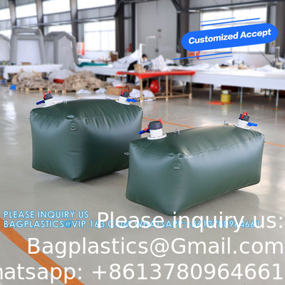 Vente en gros TPU pliable flexible portable pliable souple réservoir de stockage de carburant diesel