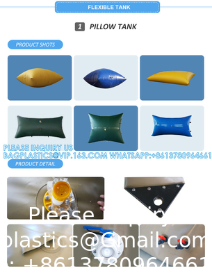 Vente en gros TPU pliable flexible portable pliable souple réservoir de stockage de carburant diesel