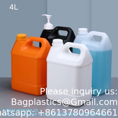 1L 2L 2.5L 3L 4L 5L 6L 10L Baril en plastique Jerry Can Pour le pétrole